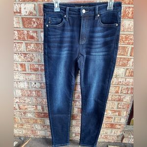 KANCAN Estilo Women's Skinny Leg Denim Blue Jeans Size 27
